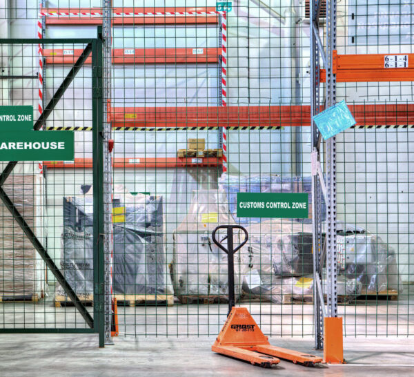 Zollabwicklung Lagerhaus